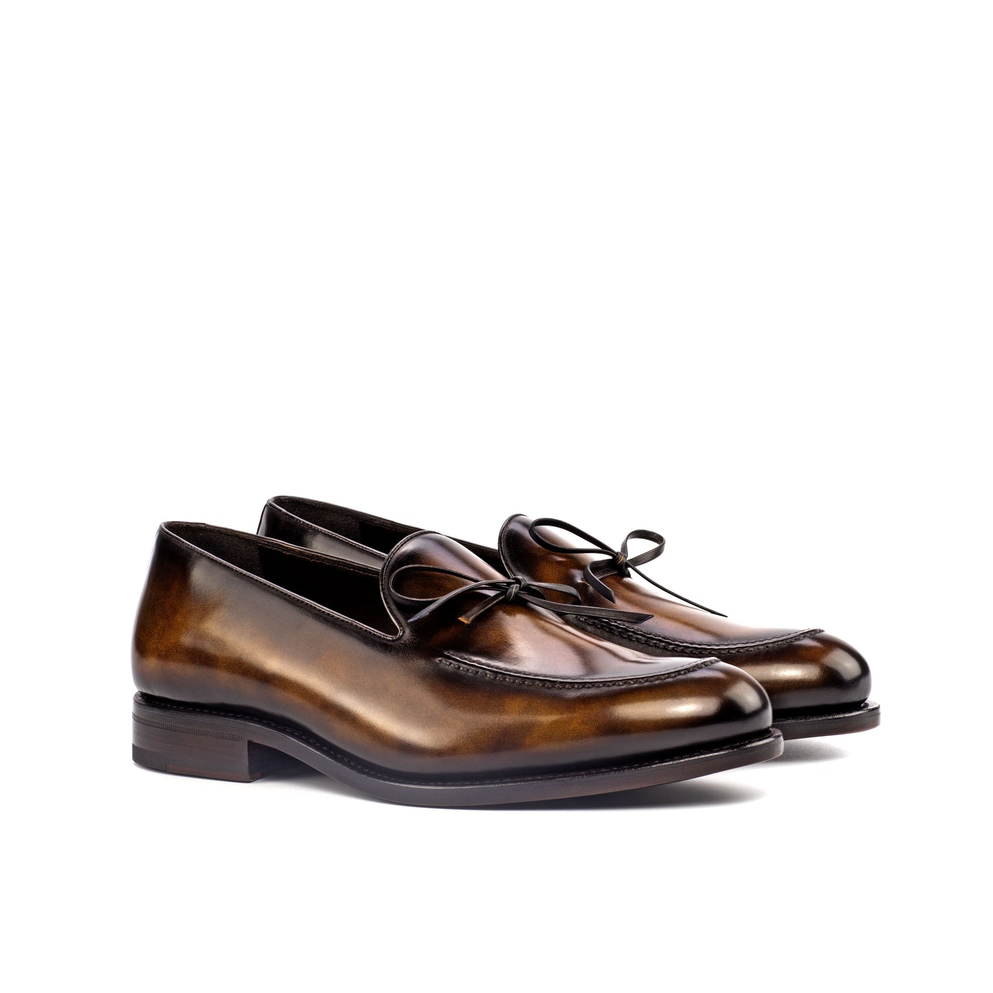 MySartorial Loafer Goodyear Patina Custom Dress Shoes