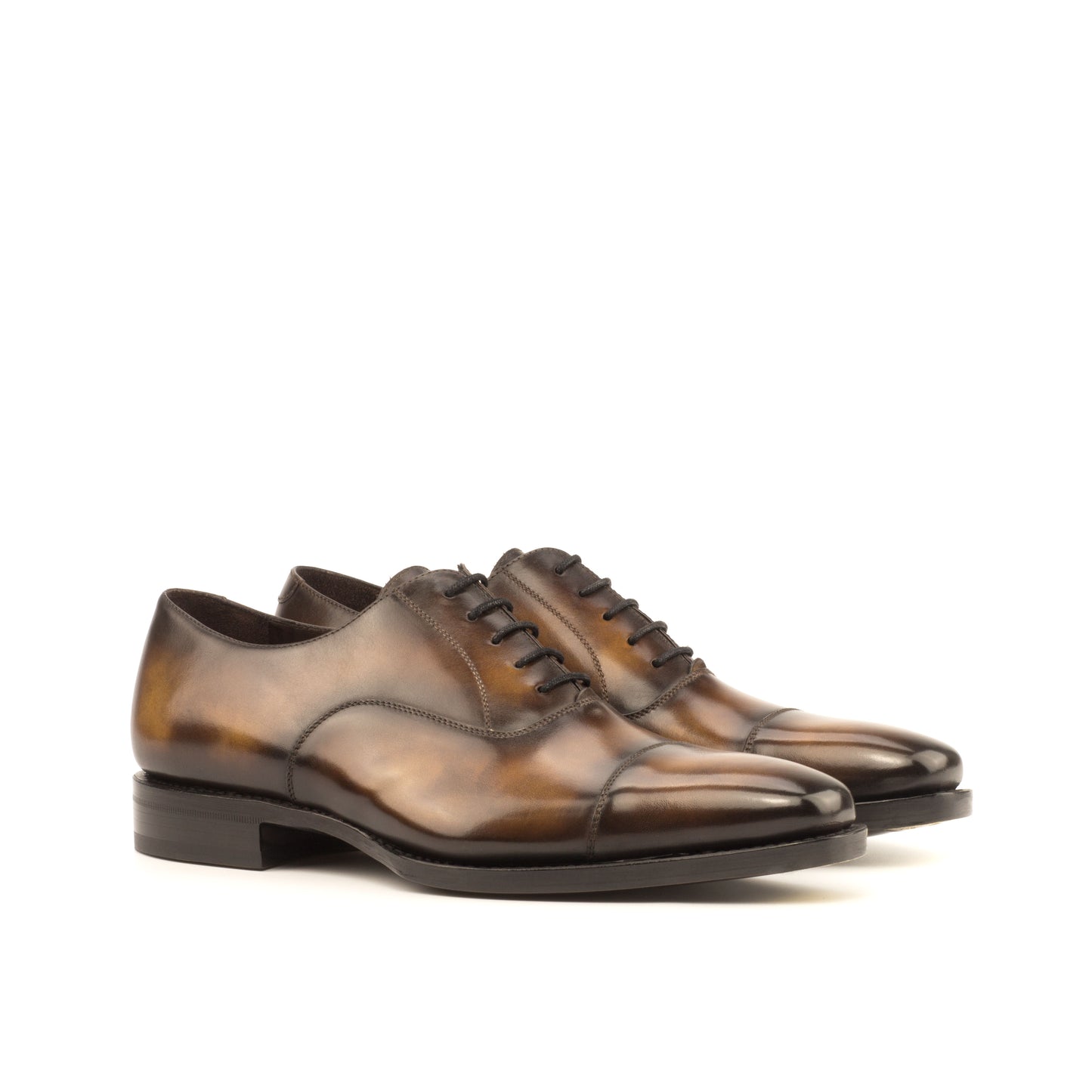 MySartorial Oxford Goodyear Patina Custom Dress Shoes