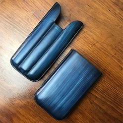 MySartorial Cigar Case 3 Patina Custom Leather Works