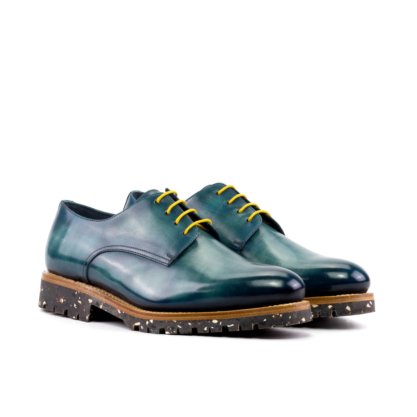 MySartorial Derby Patina Custom Dress Shoes
