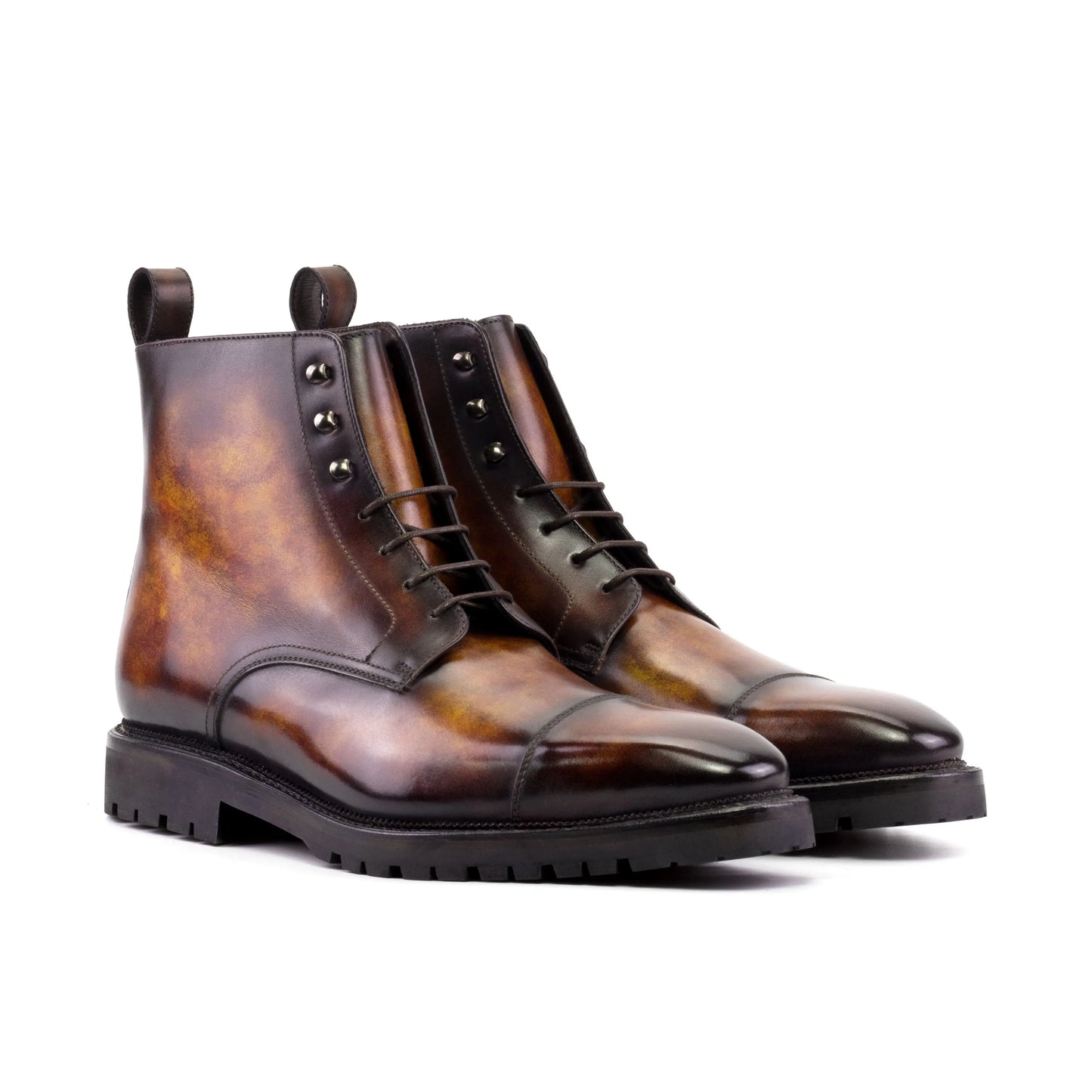 Jumper Boot Patina Custom Dress Shoes MySartorial