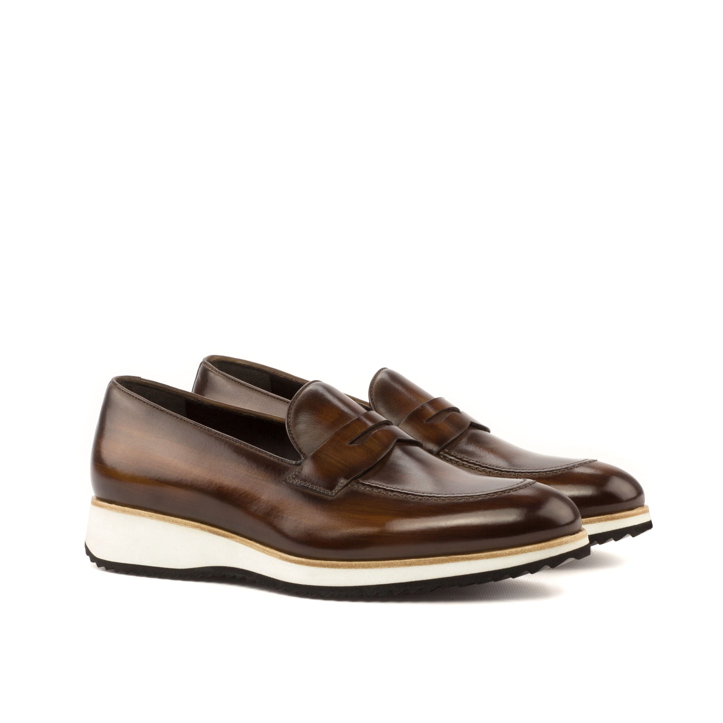 MySartorial Loafer Patina Custom Dress Shoes
