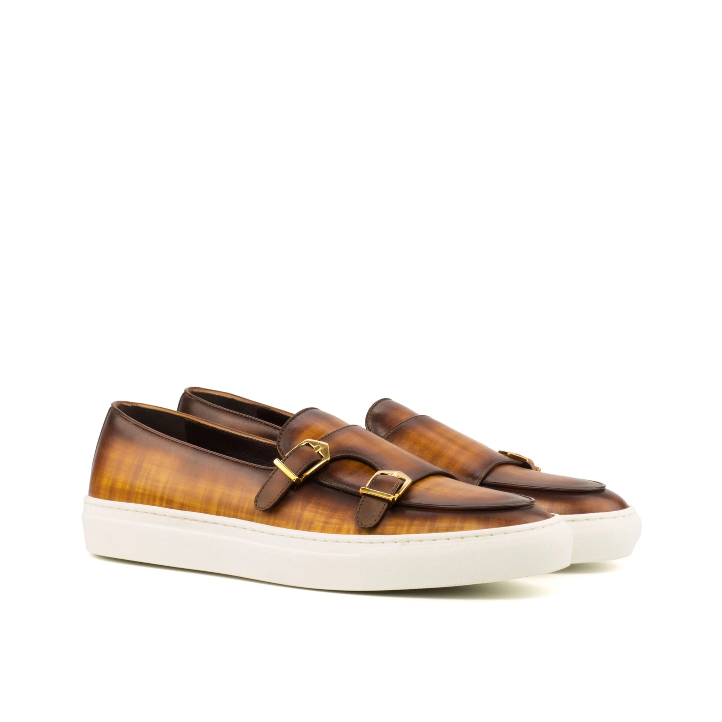 Monk Sneaker Patina Custom Casual Shoes MySartorial