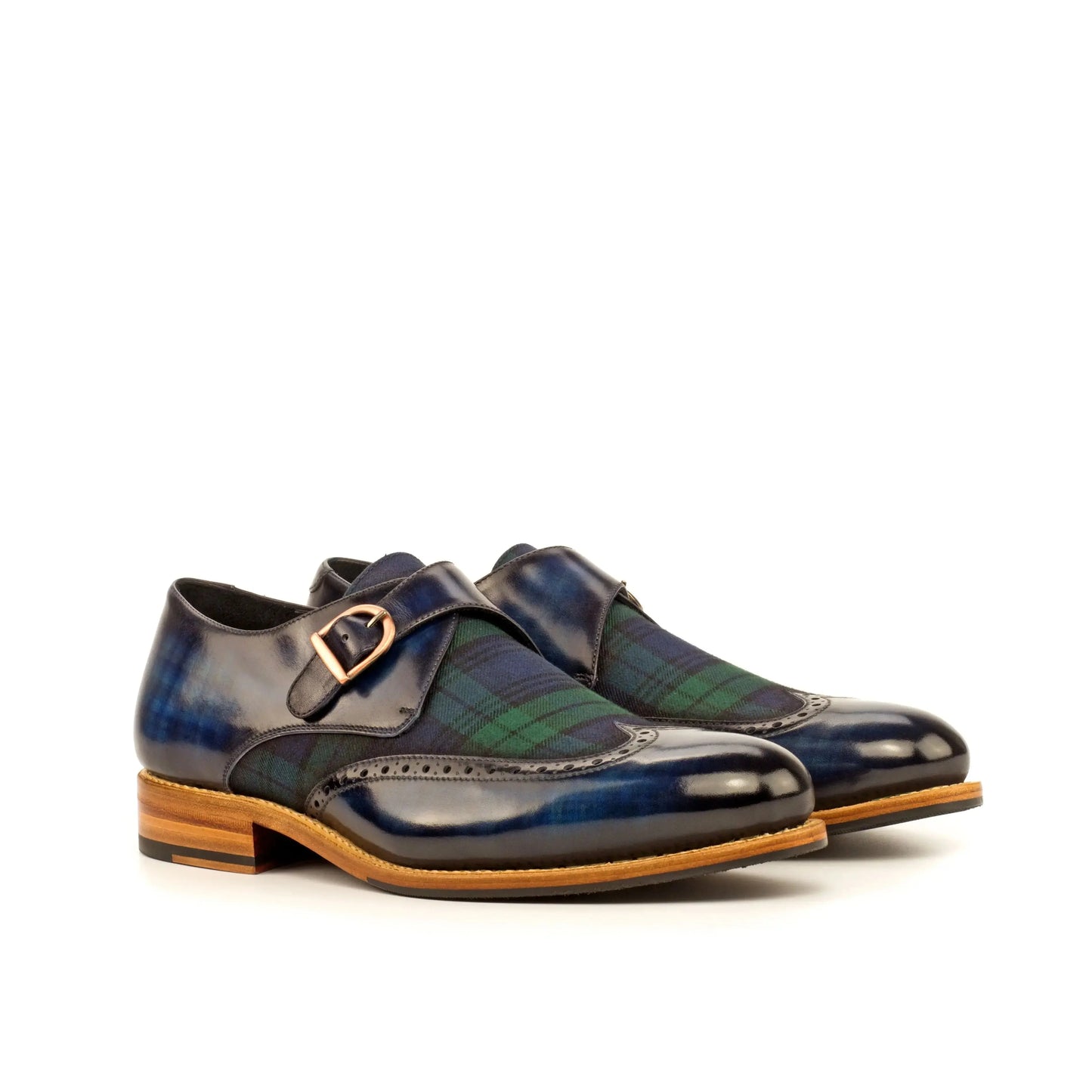 Single Monk Patina Custom Dress Shoes MySartorial