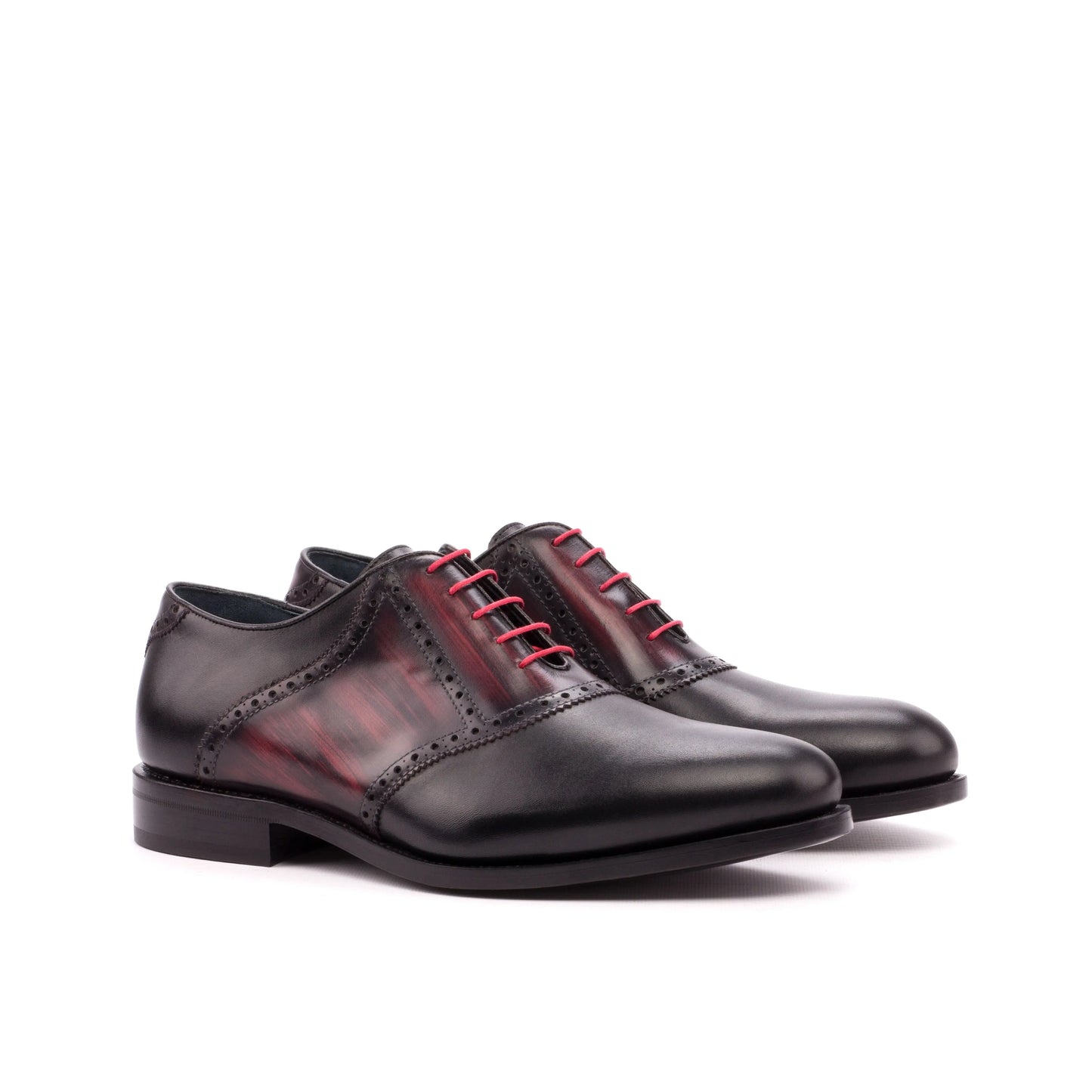 Saddle Goodyear Patina Custom Dress Shoes MySartorial