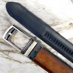 MySartorial Ratschengürtel (Einheitsgröße) Patina Custom Belts