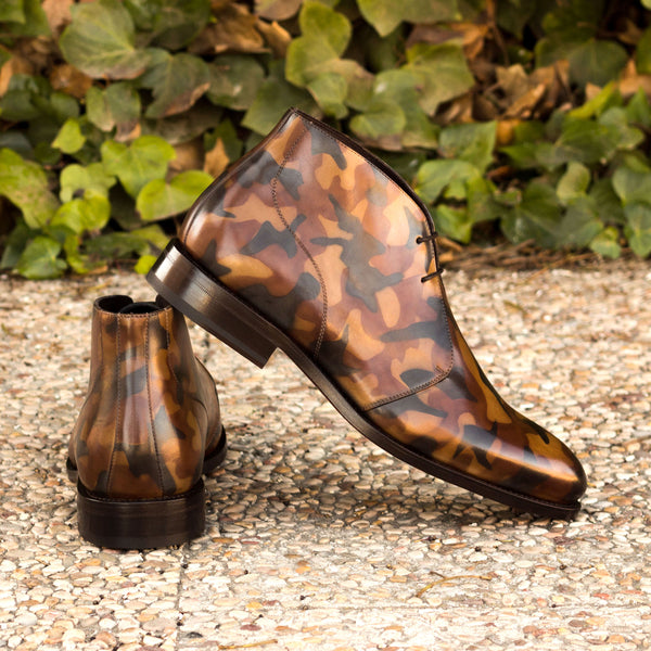 Chukka Goodyear Patina Custom Dress Shoes