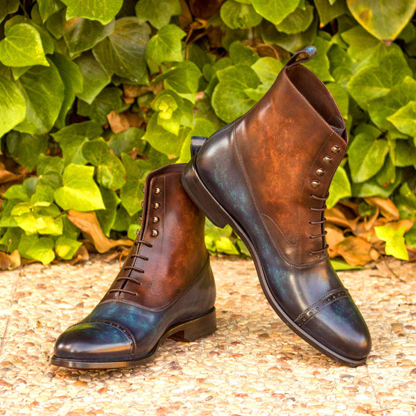 Balmoral Boot Patina Custom Dress Shoes