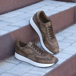 Chunky Trainer Patina Custom Casual Shoes